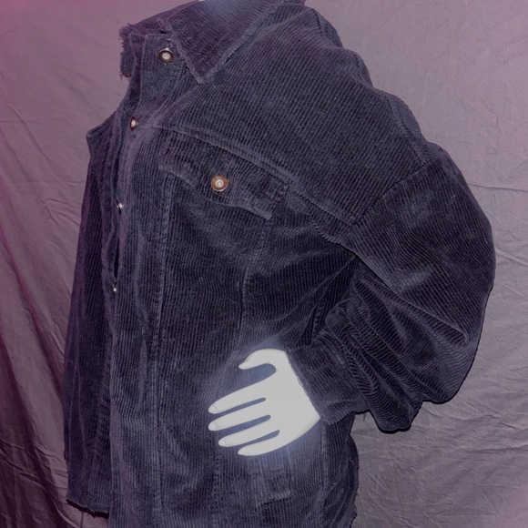 ✨ La Miel Oversized Washed Corduroy Shacket Jacket | Size L | 🧥 - Picture 4 of 9